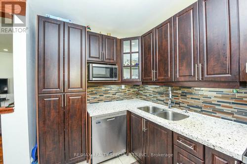 52 Crawford Drive, Brampton, ON - Indoor Photo Showing Kitchen With Double Sink