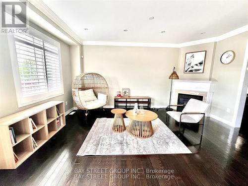 302 Hammersly Boulevard, Markham, ON - Indoor Photo Showing Living Room With Fireplace