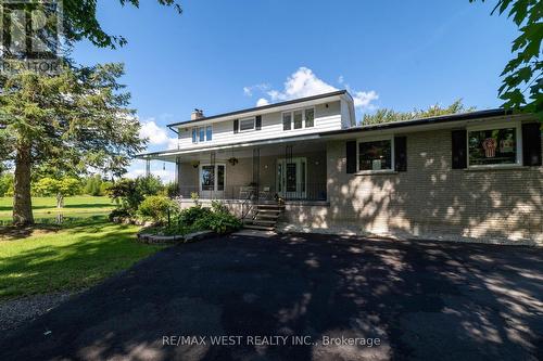 3252 15Th Side Road, New Tecumseth, ON - Outdoor With Deck Patio Veranda With Facade