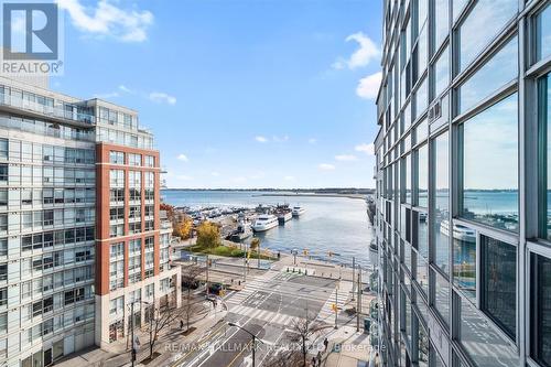 906 - 600 Queens Quay W, Toronto, ON - Outdoor With Body Of Water With Balcony