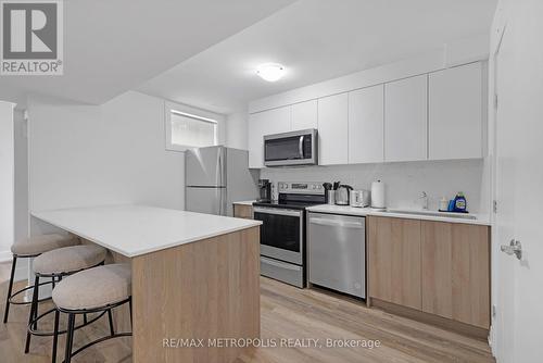 Lower-C - 449 Lansdowne Avenue, Toronto, ON - Indoor Photo Showing Kitchen With Stainless Steel Kitchen