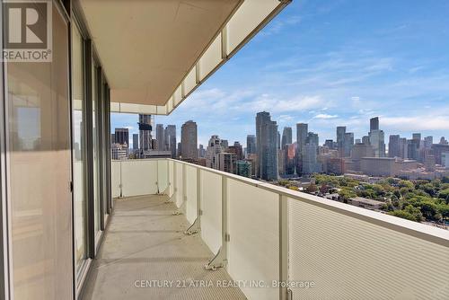 3002 - 200 Bloor Street W, Toronto, ON - Outdoor With Balcony With View With Exterior