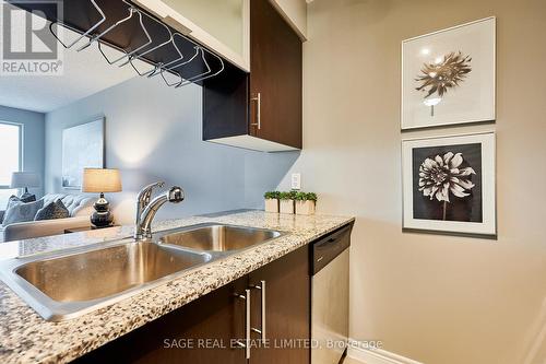 2201 - 50 Town Centre Court, Toronto, ON - Indoor Photo Showing Kitchen With Double Sink