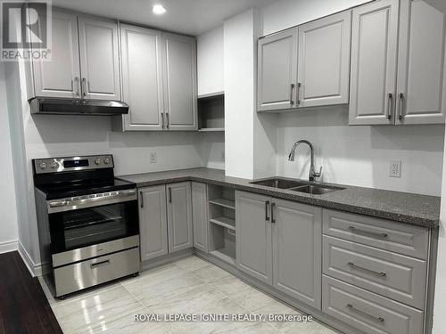 Bsmt - 2572 Craftsman Drive, Oshawa, ON - Indoor Photo Showing Kitchen With Double Sink