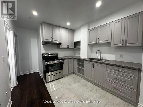 Bsmt - 2572 Craftsman Drive, Oshawa, ON - Indoor Photo Showing Kitchen With Double Sink