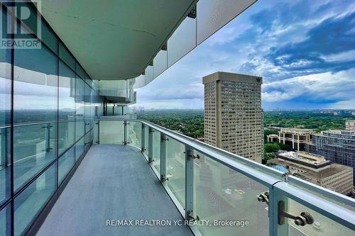 2804 - 1 Bloor Street E, Toronto, ON - Outdoor With Balcony With View With Exterior