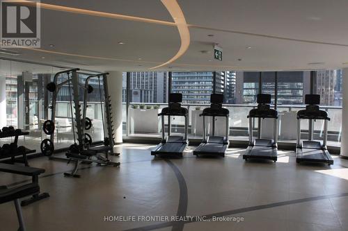 6003 - 11 Wellesley Street W, Toronto, ON - Indoor Photo Showing Gym Room