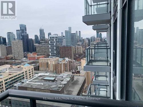 3207 - 251 Jarvis Street, Toronto, ON - Outdoor With Balcony With View