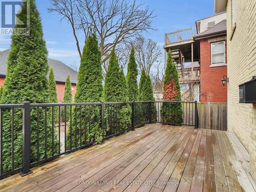 15 Beaconsfield Avenue, London, ON - Outdoor With Deck Patio Veranda With Exterior