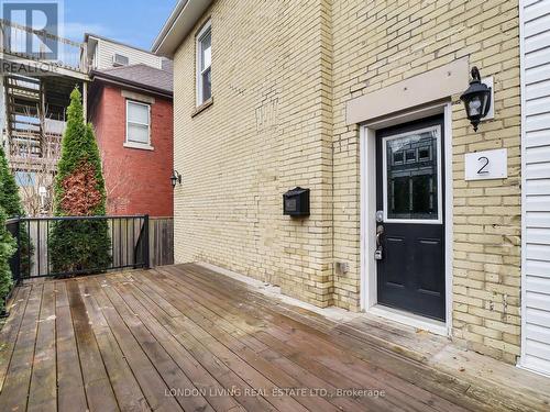 15 Beaconsfield Avenue, London, ON - Outdoor With Deck Patio Veranda With Exterior