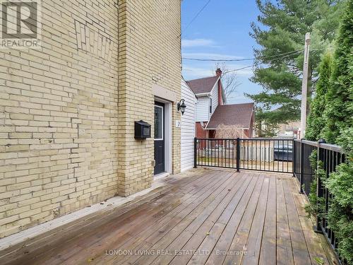 15 Beaconsfield Avenue, London, ON - Outdoor With Deck Patio Veranda With Exterior