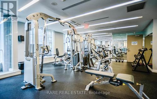 2708 - 126 Simcoe Street, Toronto, ON - Indoor Photo Showing Gym Room