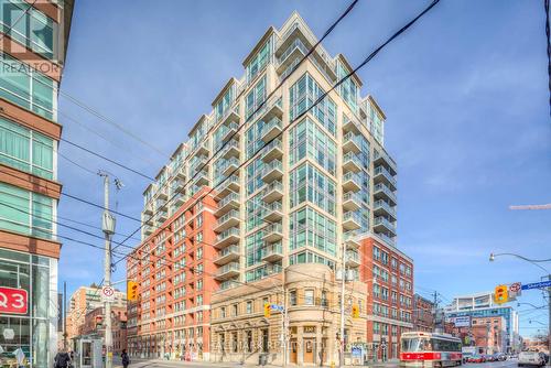 711 - 230 King Street E, Toronto, ON - Outdoor With Balcony With Facade