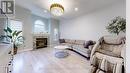 423 Seneca Court, Newmarket, ON  - Indoor Photo Showing Living Room With Fireplace 