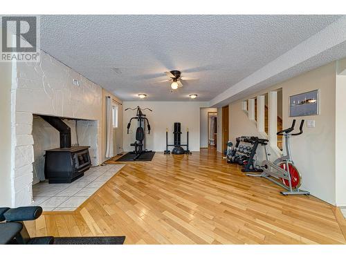 1382 Cypress Drive, Sparwood, BC - Indoor With Fireplace