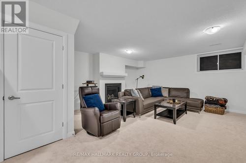 836 Dynasty Street E, Ottawa, ON - Indoor With Fireplace