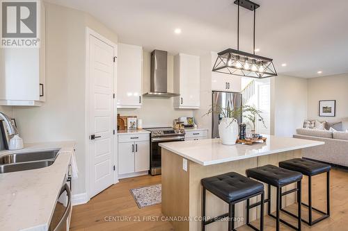 1615 Upper West Avenue, London, ON - Indoor Photo Showing Kitchen With Double Sink With Upgraded Kitchen