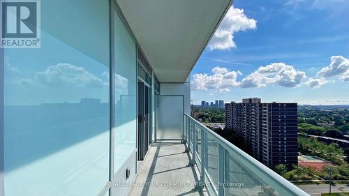 1409 - 3220 Sheppard Avenue E, Toronto, ON - Outdoor With Balcony With View