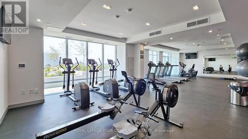 1409 - 3220 Sheppard Avenue E, Toronto, ON - Indoor Photo Showing Gym Room