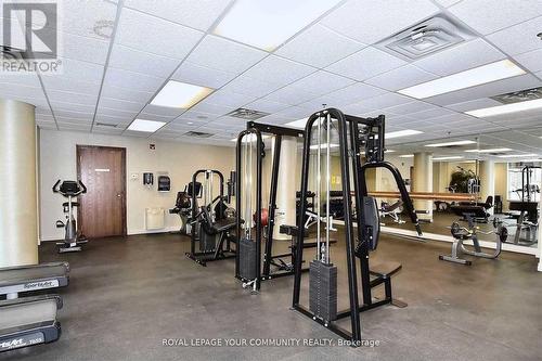 1206 - 23 Oneida Crescent, Richmond Hill, ON - Indoor Photo Showing Gym Room