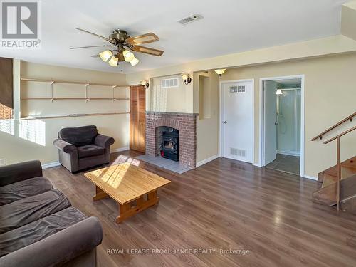 71 South John Street, Belleville, ON - Indoor Photo Showing Living Room With Fireplace