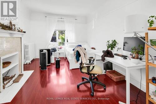 575 Huron Street, Toronto, ON - Indoor Photo Showing Office With Fireplace