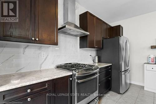 119 Brigham Avenue, Hamilton, ON - Indoor Photo Showing Kitchen With Stainless Steel Kitchen