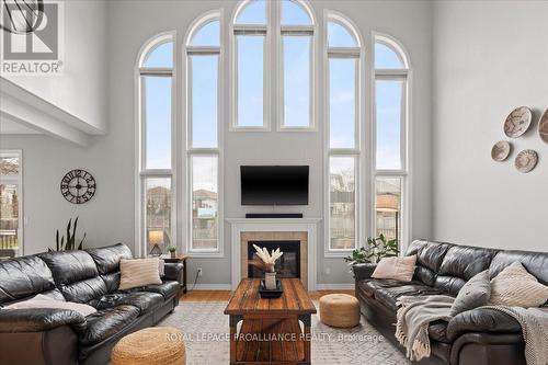 2130 Balantrae Circle, Kingston (City Southwest), ON - Indoor Photo Showing Living Room With Fireplace