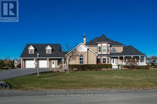 147 Island View Drive, Leeds & The Thousand Islands, ON - Outdoor With Deck Patio Veranda With Facade