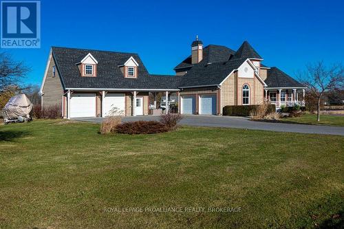 147 Island View Drive, Leeds & The Thousand Islands, ON - Outdoor With Deck Patio Veranda With Facade