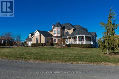 147 Island View Drive, Leeds & The Thousand Islands, ON - Outdoor With Deck Patio Veranda With Facade