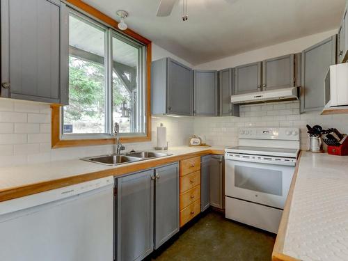 Kitchen - 227 Route Du Lac-Rond N., Montcalm, QC - Indoor Photo Showing Kitchen With Double Sink