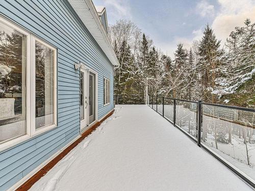 Balcon - 1350 Rue Lucille, Val-David, QC - Outdoor With Exterior