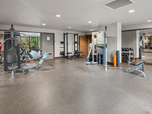 701-1400 Lynburne Pl, Langford, BC - Indoor Photo Showing Gym Room