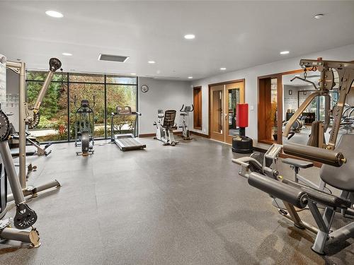 701-1400 Lynburne Pl, Langford, BC - Indoor Photo Showing Gym Room