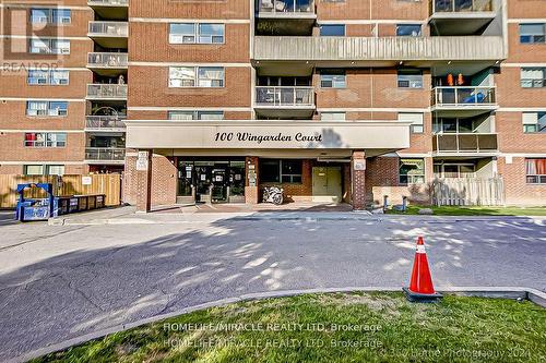 1404 - 100 Wingarden Court, Toronto, ON - Outdoor With Balcony