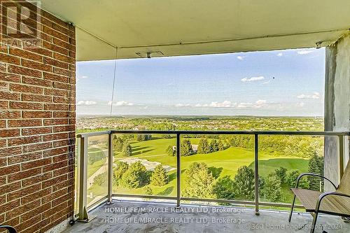 1404 - 100 Wingarden Court, Toronto, ON - Outdoor With Balcony With View