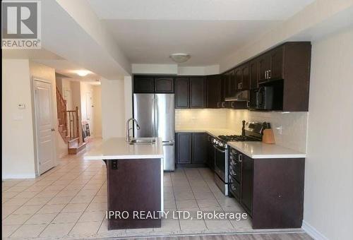 39 Waterbridge Street, Hamilton, ON - Indoor Photo Showing Kitchen With Stainless Steel Kitchen With Upgraded Kitchen