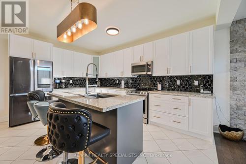 215 Hayrake Street N, Brampton, ON - Indoor Photo Showing Kitchen With Stainless Steel Kitchen With Upgraded Kitchen