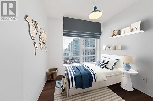 3002 939 Expo Boulevard, Vancouver, BC - Indoor Photo Showing Bedroom