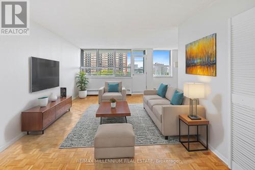 707 - 151 La Rose Avenue, Toronto, ON - Indoor Photo Showing Living Room