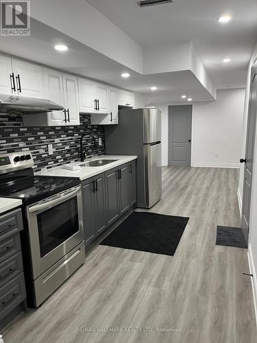 51 Dolobram Trail, Brampton, ON - Indoor Photo Showing Kitchen With Double Sink With Upgraded Kitchen