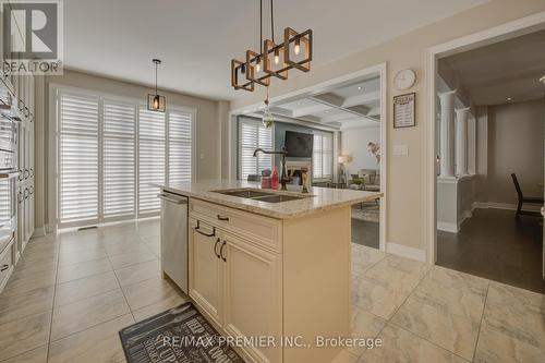 15 Babcock Street, Hamilton, ON - Indoor Photo Showing Kitchen With Double Sink