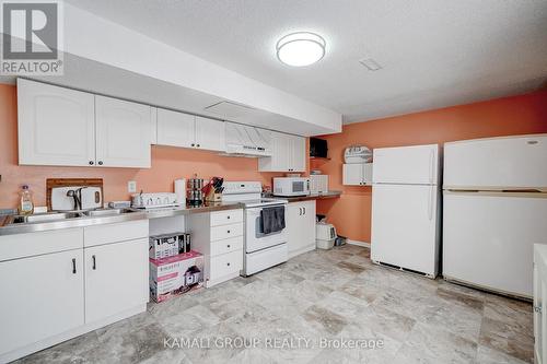 Bsmt - 15 Ferguson Drive, Barrie, ON - Indoor Photo Showing Kitchen With Double Sink