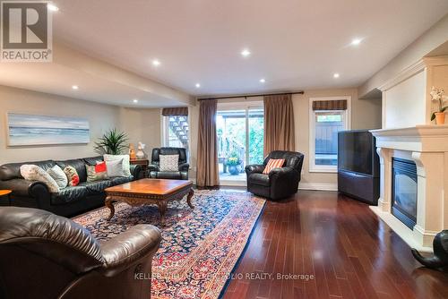 3122 Cardross Court, Oakville, ON - Indoor Photo Showing Living Room With Fireplace