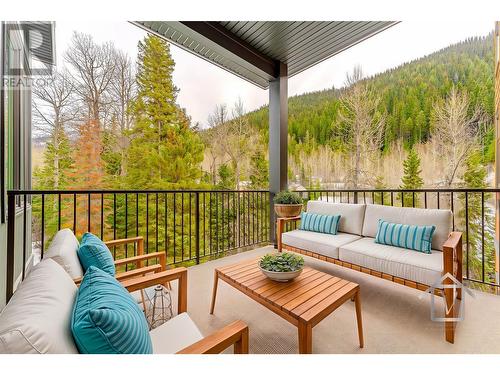 virtually staged - 1130 Sun Peaks Road Unit# 500, Sun Peaks, BC - Outdoor With Deck Patio Veranda With Exterior