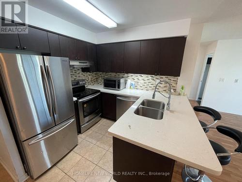 1808 - 5508 Yonge Street, Toronto, ON - Indoor Photo Showing Kitchen With Double Sink With Upgraded Kitchen