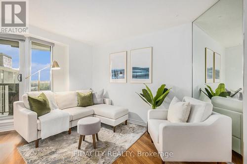 604 - 1380 Prince Of Wales Drive, Ottawa, ON - Indoor Photo Showing Living Room