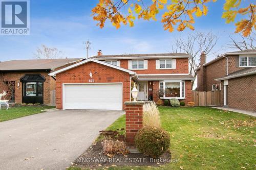 870 Chippenham Drive, Mississauga, ON - Outdoor With Facade