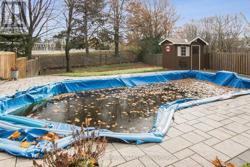 870 Chippenham Drive, Mississauga, ON - Outdoor With In Ground Pool With Backyard